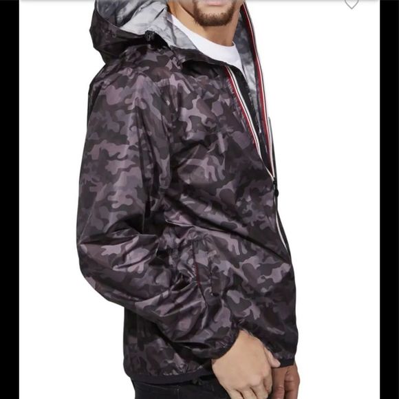 O8 LIFESTYLE Men's Max Printed Zip-Front Jacket - Picture 1 of 7